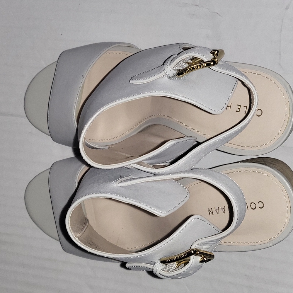 Cole Haan Gray Sandal 8 B - Picture 4 of 8